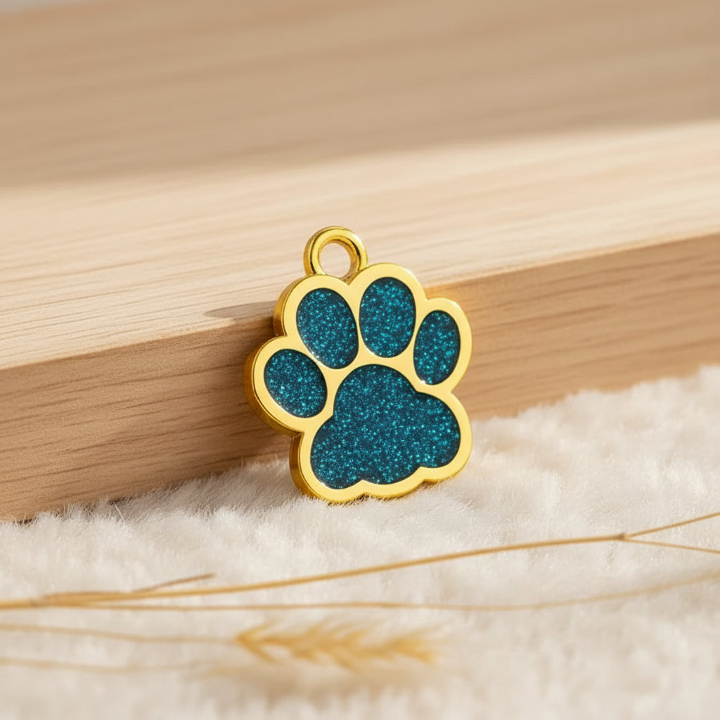 Médaille Gravée Personnalisée pour Chien & Chat - Plaque d'Identification avec Nom et Numéro